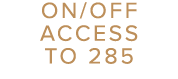ON/OFF ACCESS TO 285
